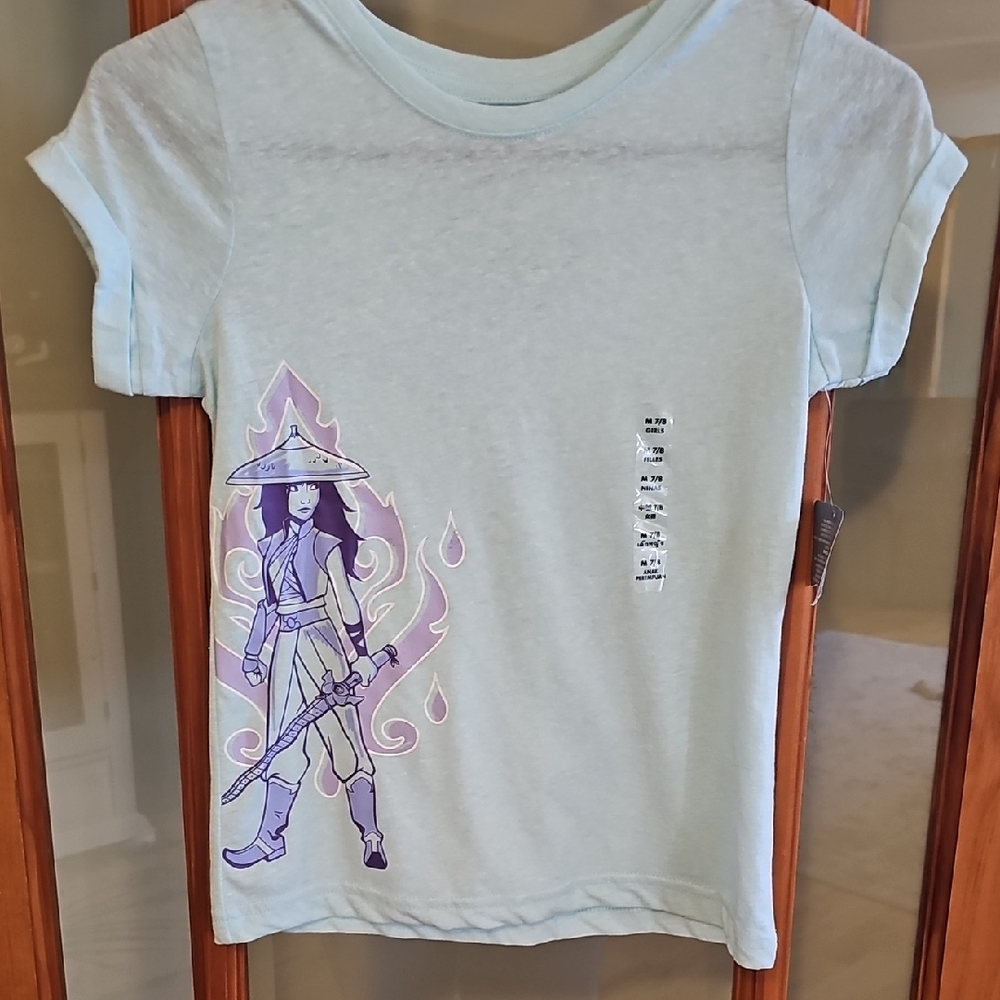 Disney Pastel Blue Raya Short Sleeve Tee